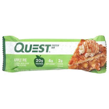 Quest Nutrition, Protein Bar, Apple Pie, 12 Bars, 2.12 oz (60 g) Each