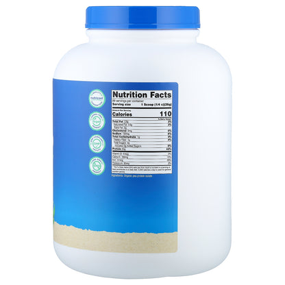 Nutricost, Organic Pea Protein, Unflavored, 5 lb (2,268 g)