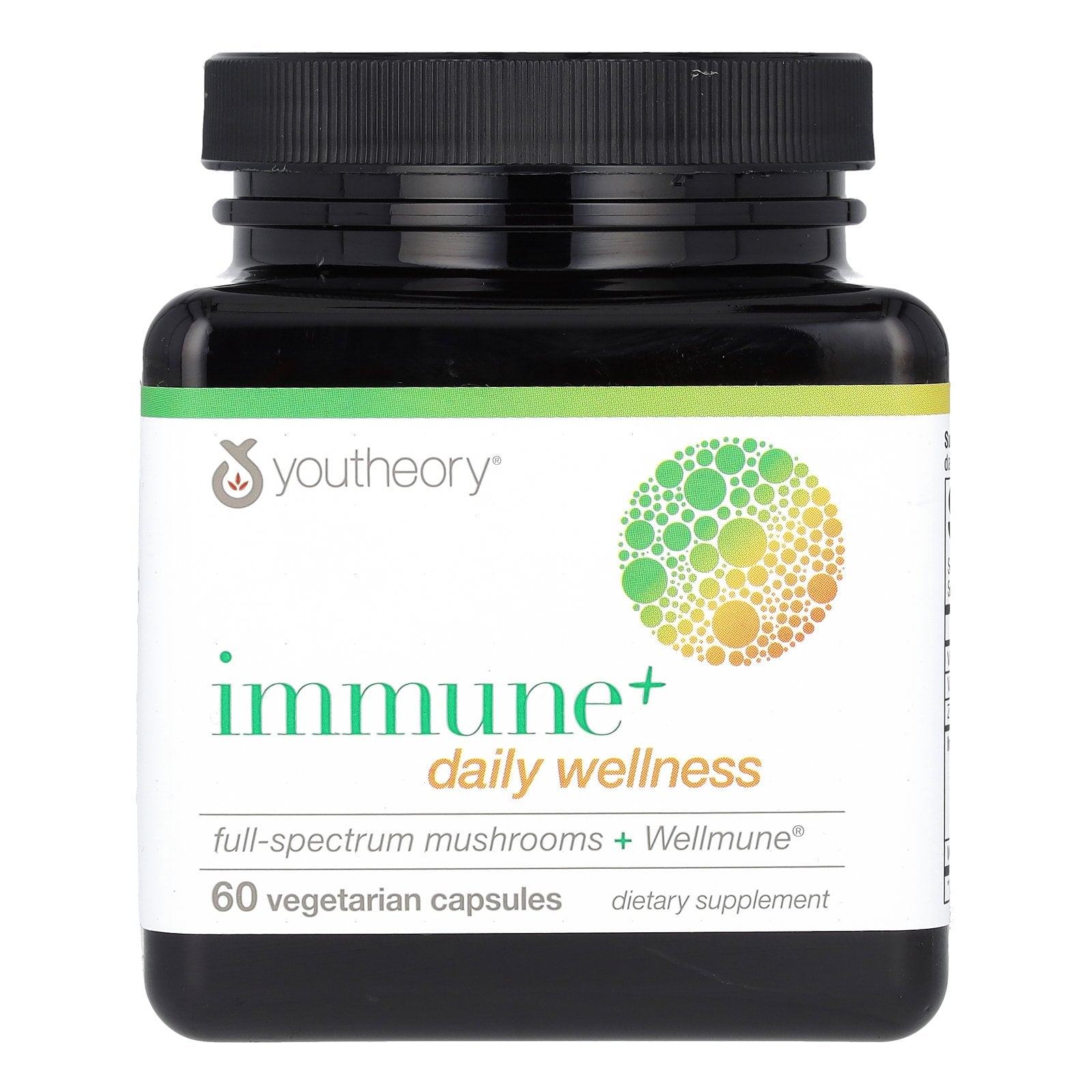 Youtheory, Immune+ Daily Wellness, 60 Vegetarian Capsules