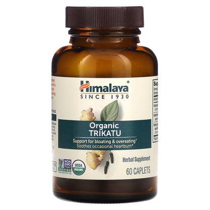 Himalaya, Organic Trikatu, 60 Caplets