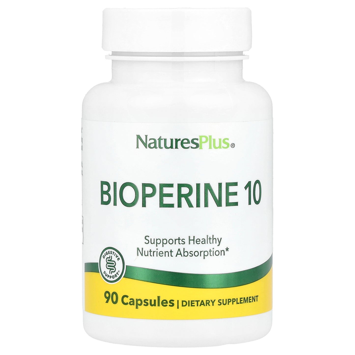 NaturesPlus, Bioperine 10, 90 Capsules (10 mg per Capsule)