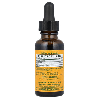 Herb Pharm, Echinacea, Alcohol-Free, 1 fl oz (30 ml)