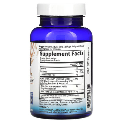 Garden of Life, Dr. Formulated DHA plus DPA, Citrus, 30 Softgels