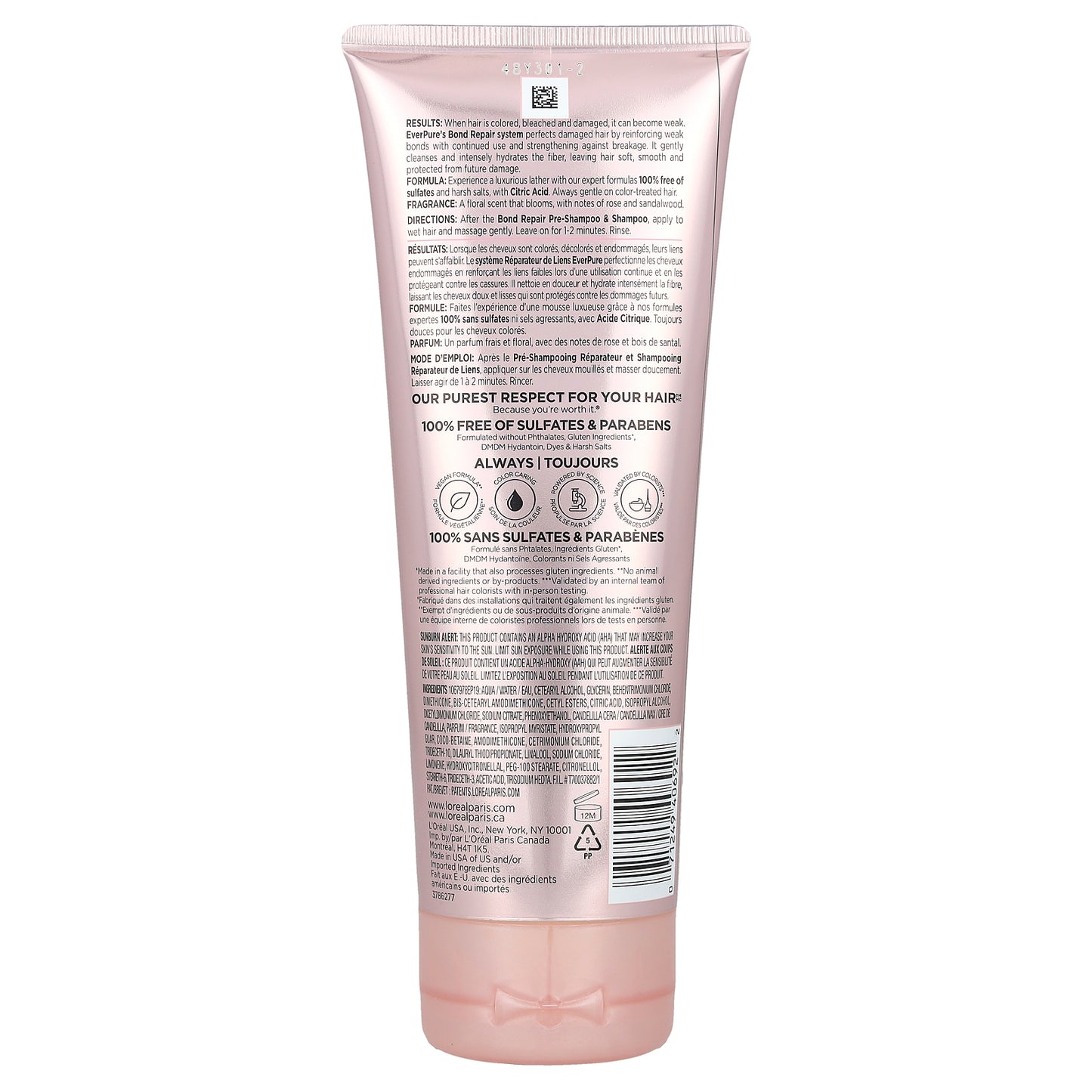 L'Oréal, EverPure, Bond Repair Conditioner, 6.8 fl oz (200 ml)