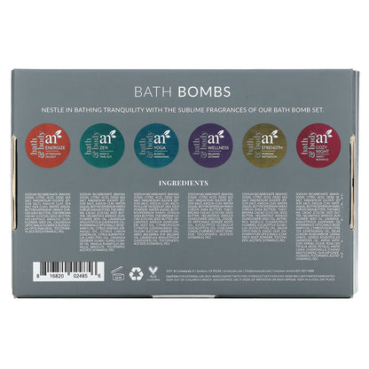 artnaturals, Bath Bombs, 6 Bombs, 4 oz (113 g) Each