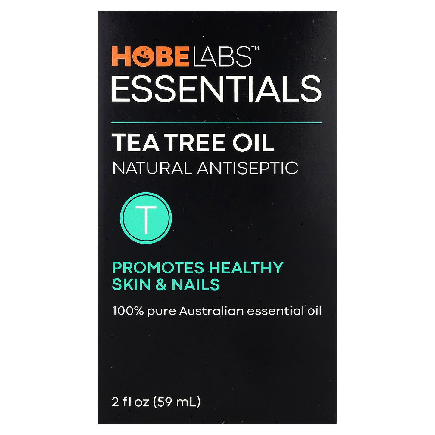 Hobe Labs, Essentials, Tea Tree Oil, 2 fl oz (59 ml)