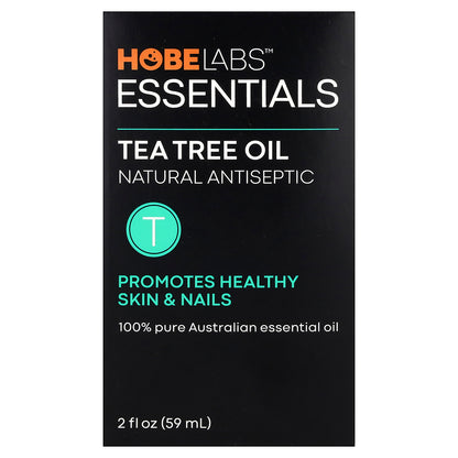 Hobe Labs, Essentials, Tea Tree Oil, 2 fl oz (59 ml)