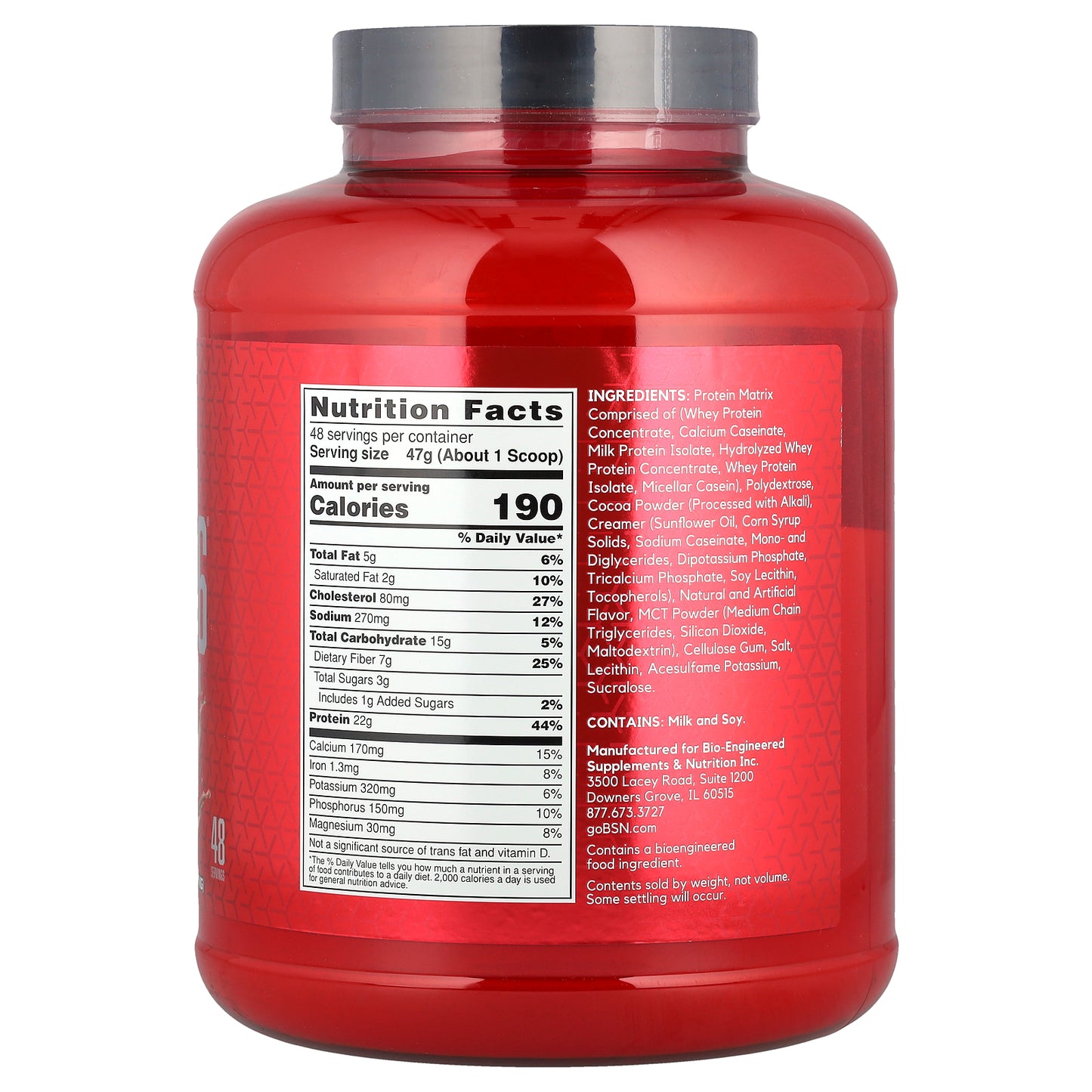 BSN, Syntha-6®, Ultra Premium Protein Matrix, Chocolate Cake Batter, 5 lb (2.27 kg)