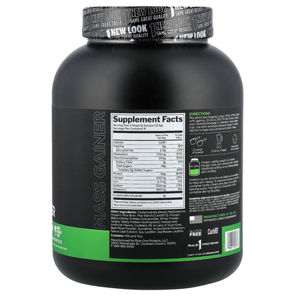 Rule One Proteins, Mass Gainer, Strawberries & Creme, 5.71 lb (2.59 kg)