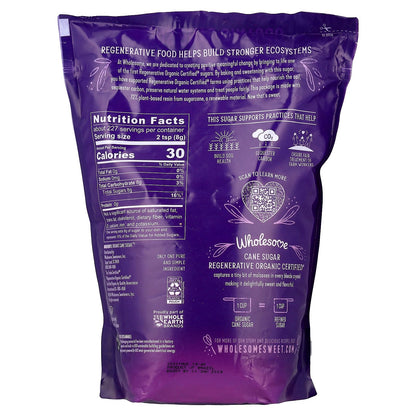 Wholesome Sweeteners, Organic Cane Sugar, 4 lb (1.81 kg)