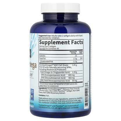 Garden of Life, Dr. Formulated, Advanced Omega, Citrus, 180 Softgels