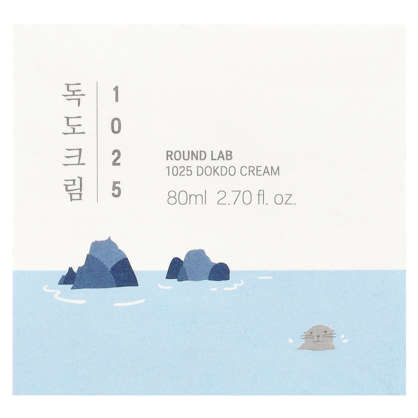 Round Lab, 1025 Dokdo Cream, 2.7 fl oz (80 ml)