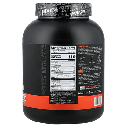 Rule One Proteins, R1 Protein™ Whey Isolate, Vanilla Creme, 5.03 lb (2.28 kg)