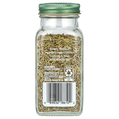 Simply Organic, Rosemary, 1.23 oz (35 g)