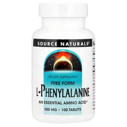 Source Naturals, L-Phenylalanine, 100 Tablets