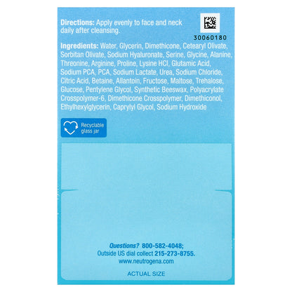 Neutrogena, Hydro Boost Hyaluronic Acid Gel Cream, For Normal to Dry Skin, Fragrance Free, 1.7 fl oz (50 ml)