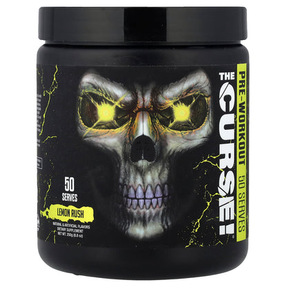 JNX Sports, The Curse!®, Pre-Workout, Lemon Rush, 8.8 oz (250 g)