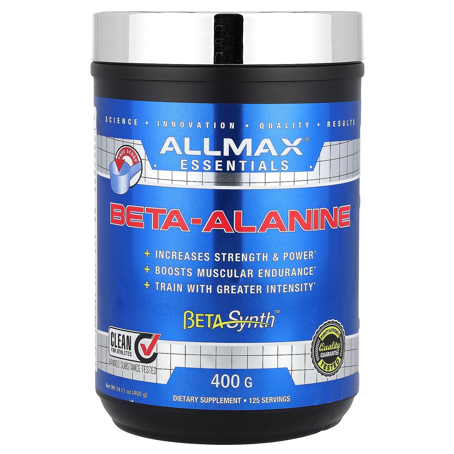 ALLMAX, Essentials, Beta-Alanine, 3.2 g , 14.11 oz (400 g)