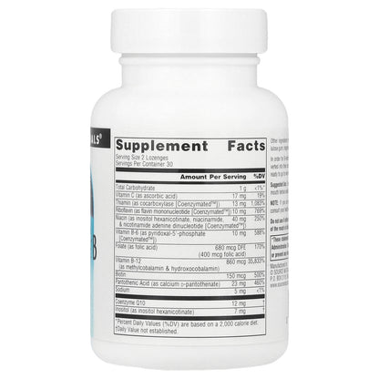 Source Naturals, Coenzymate™ B Complex, Orange, 60 Lozenges