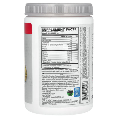 XTEND, 7G BCAA, Knockout Fruit Punch, 13.8 oz (390 g)