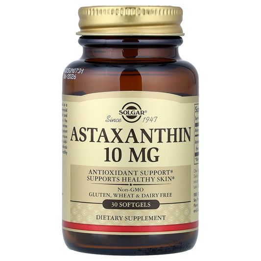 Solgar, Astaxanthin, 10 mg, 30 Softgels