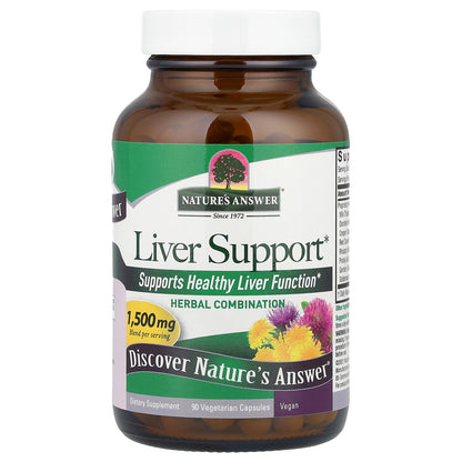 Nature's Answer, Liver Support, 90 Vegetarian  Capsules