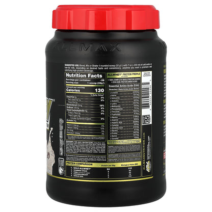 ALLMAX, GOLD ALLWHEY®, Premium Whey Protein, Cookies & Cream, 32 oz (907 g)