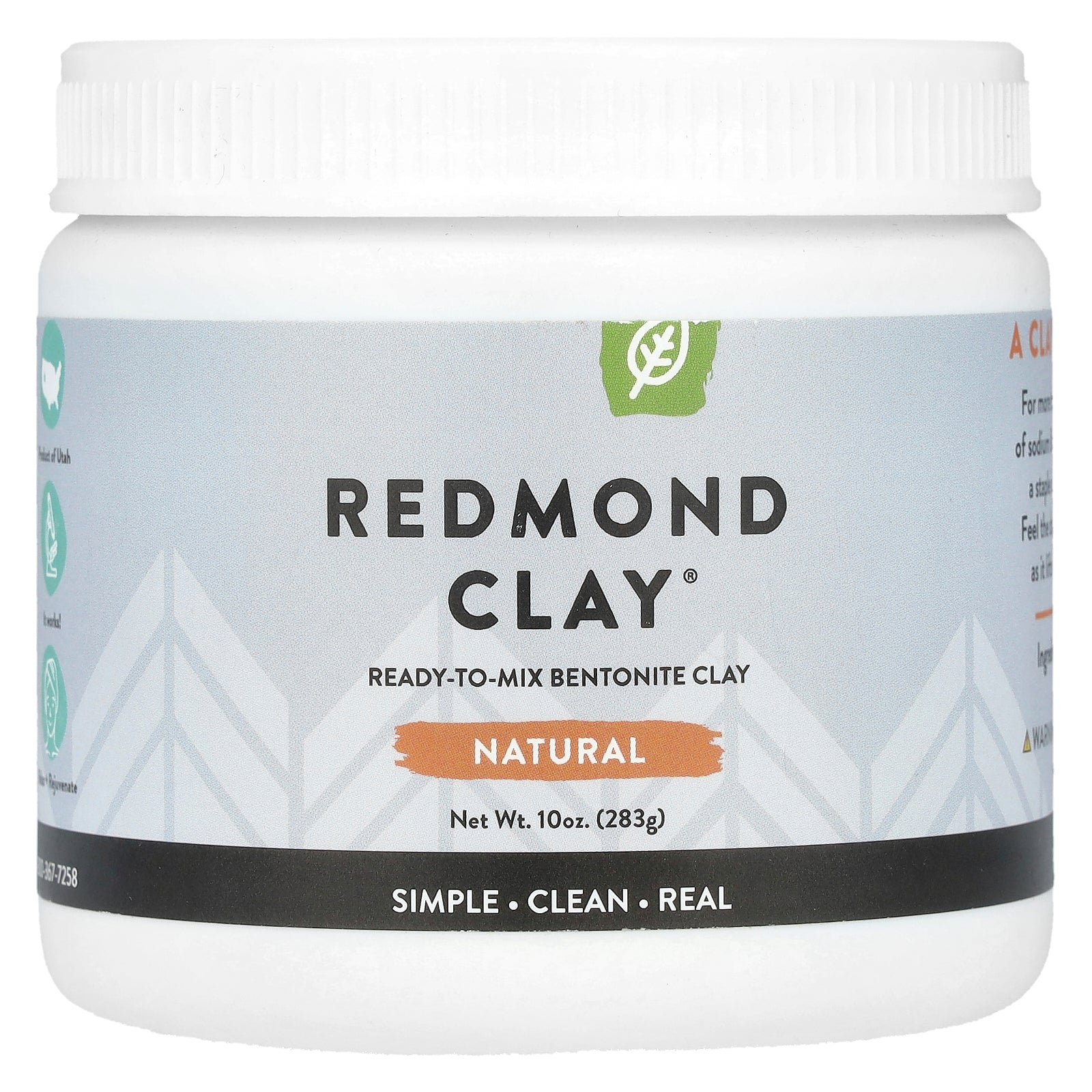 Redmond, Redmond Clay®, Natural, 10 oz (283 g)
