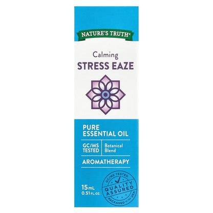 Nature's Truth, Pure Essential Oil, Calming Stress Eaze, 0.51 fl oz (15 ml)