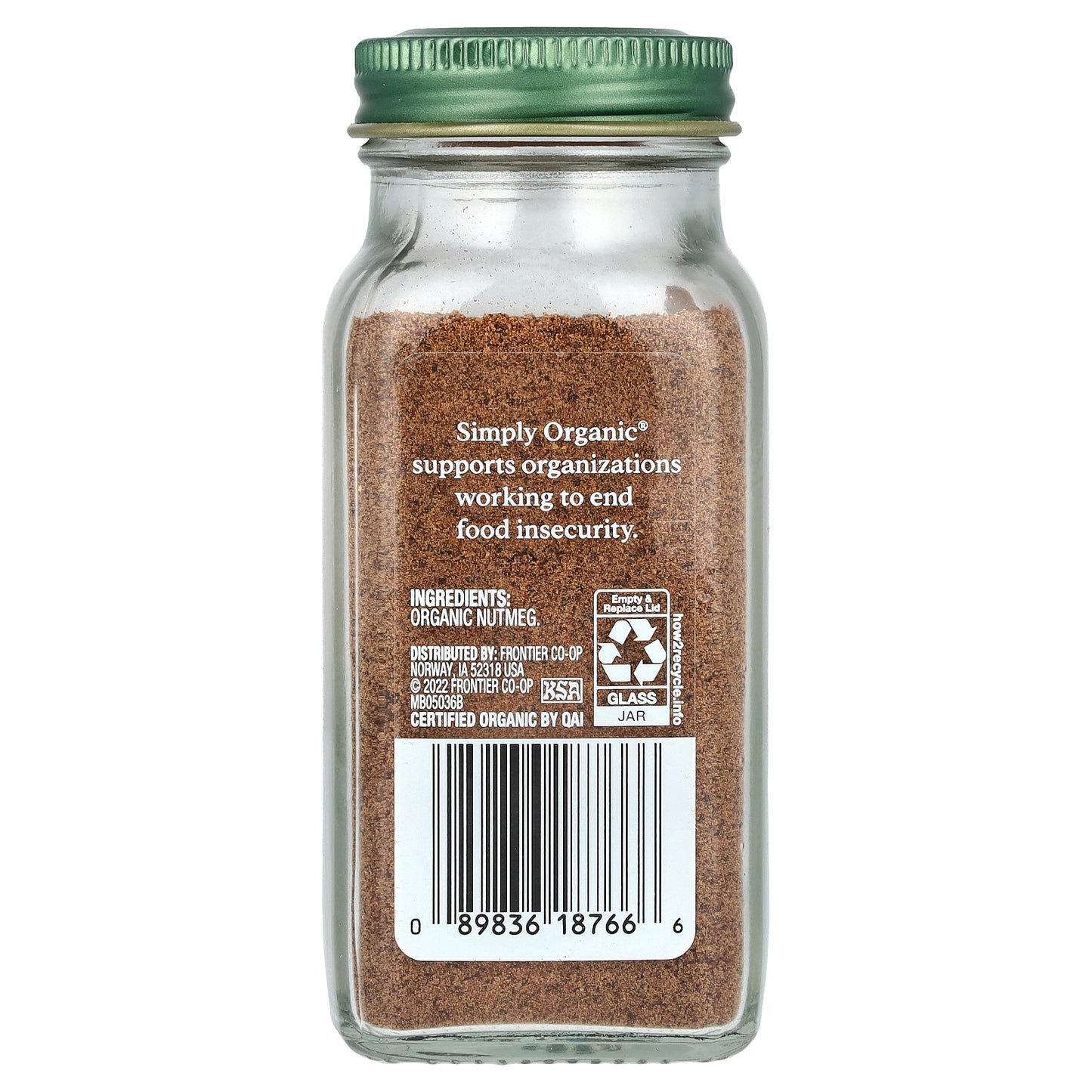 Simply Organic, Nutmeg, 2.3 oz (65 g)