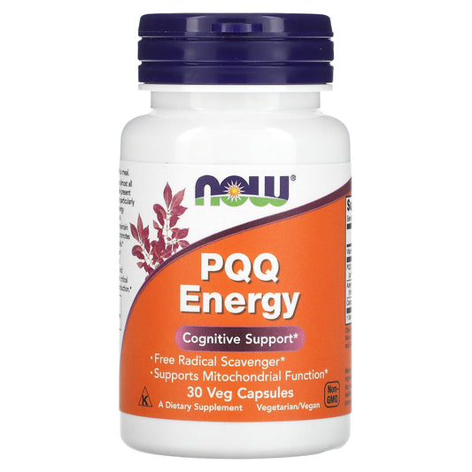 NOW Foods, PQQ Energy, 30 Veg Capsules