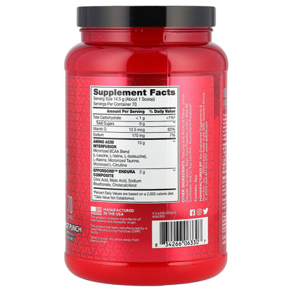 BSN, AminoX®, Endurance & Recovery, Fruit Punch, 2.24 lb (1.02 kg)