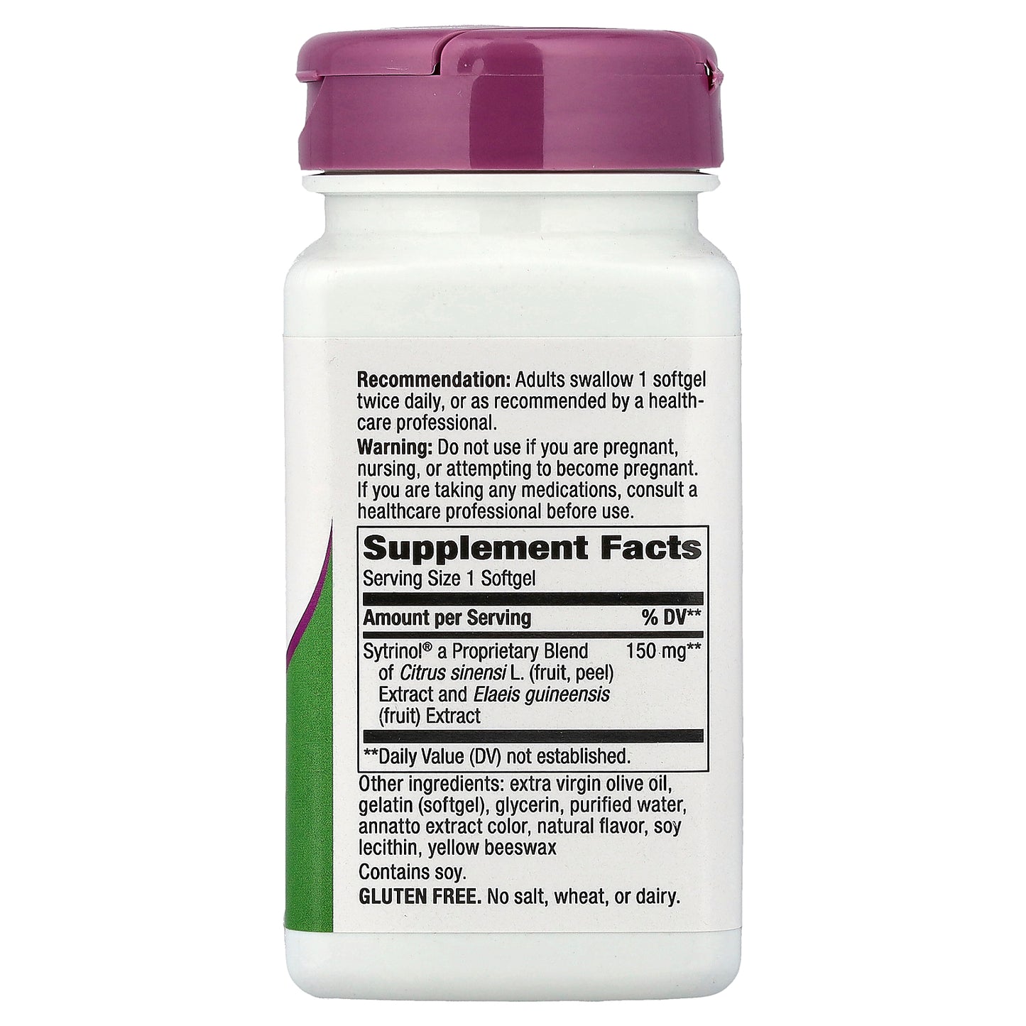 Nature's Way, Sytrinol®, 150 mg, 60 Softgel