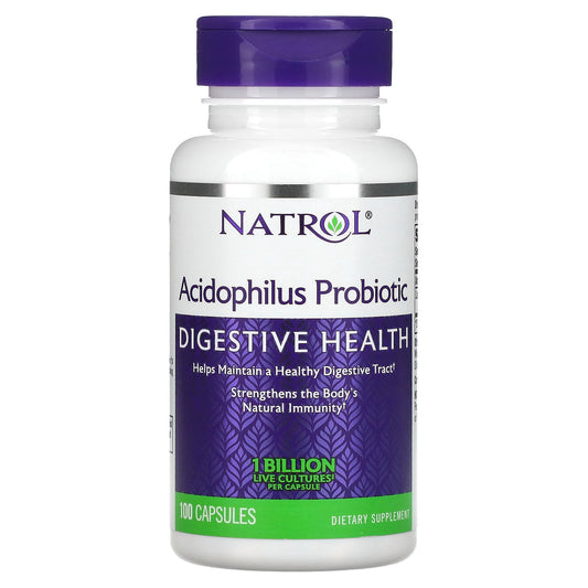 Natrol, Acidophilus Probiotic, 1 Billion, 100 Capsules