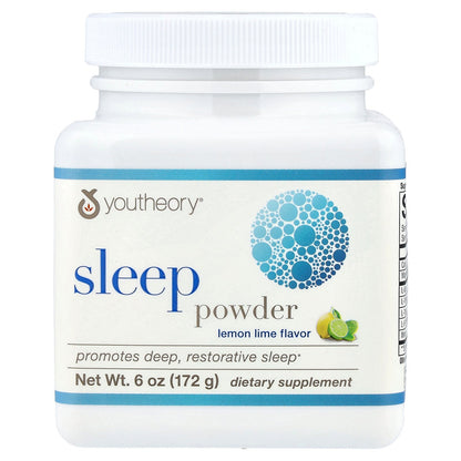 Youtheory, Sleep Powder, Lemon Lime, 6 oz (172 g)
