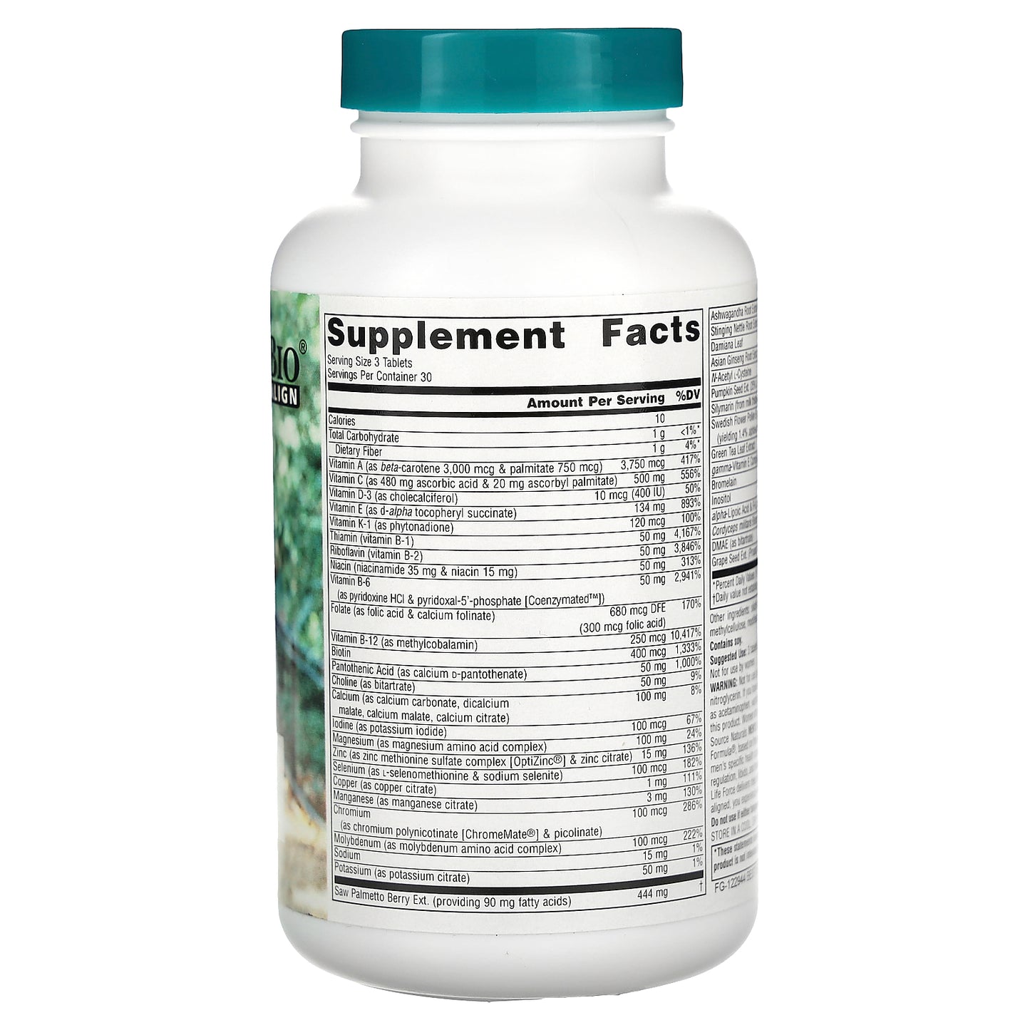 Source Naturals, Men's Life Force Multiple, 90 Tablets