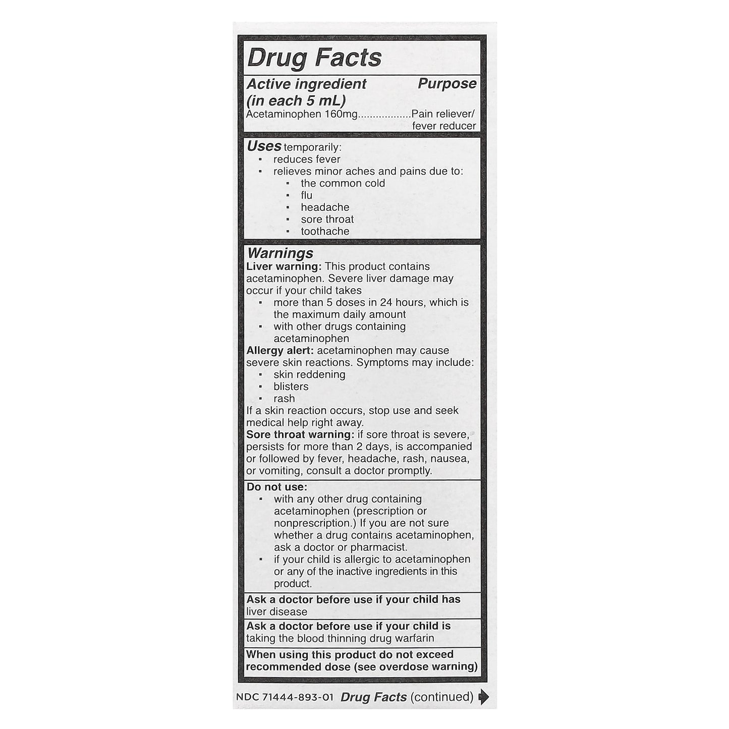 Mommy's Bliss, Infants' Pain & Fever, Natural Berry, 160 mg , 2 fl oz (59 ml)