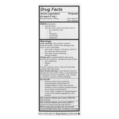 Mommy's Bliss, Infants' Pain & Fever, Natural Berry, 160 mg , 2 fl oz (59 ml)