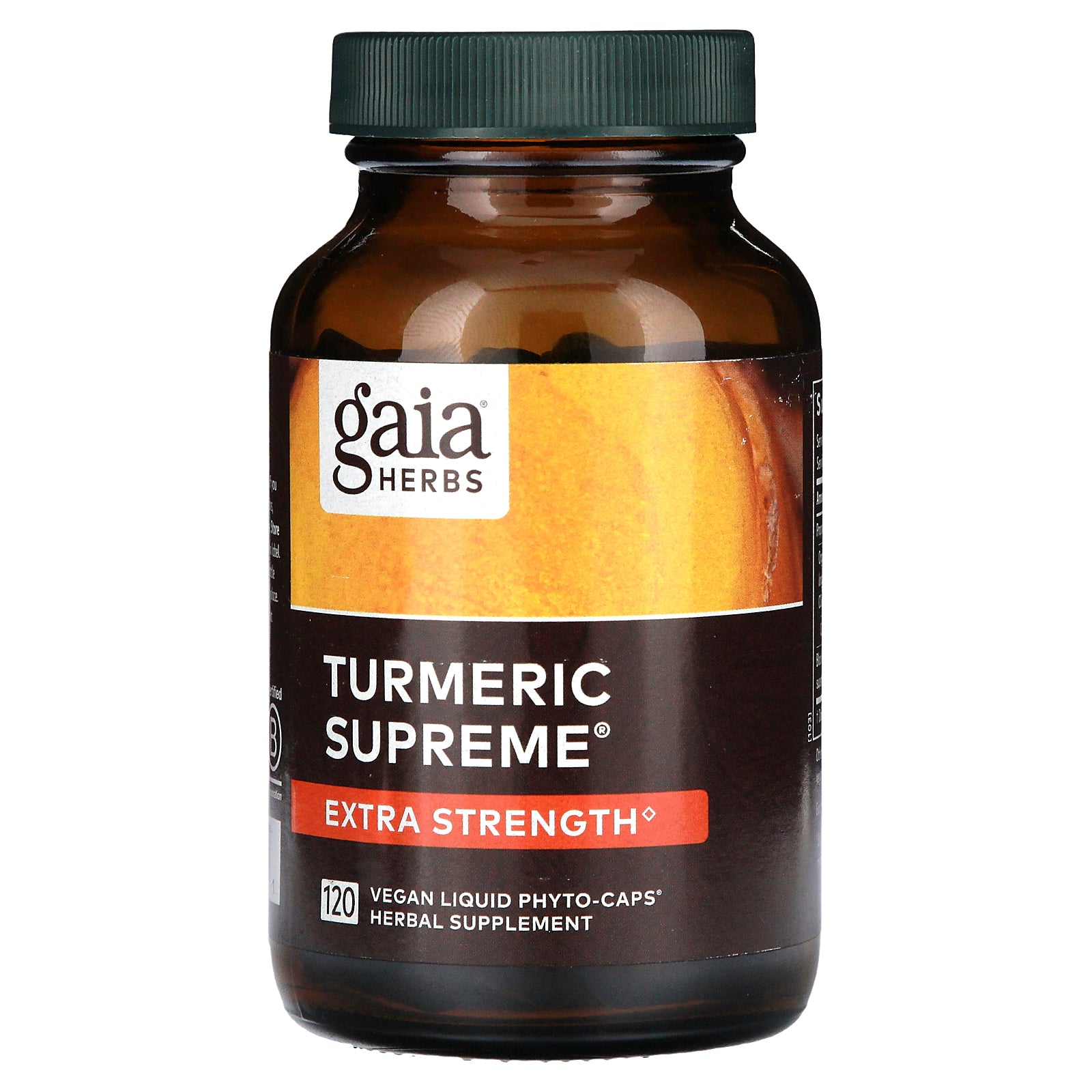 Gaia Herbs, Turmeric Supreme, Extra Strength, 120 Vegan Liquid Phyto-Caps