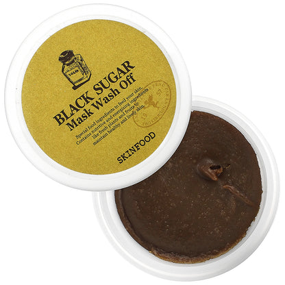 Skinfood, Black Sugar Beauty Mask Wash Off, 3.52 oz (100 g)