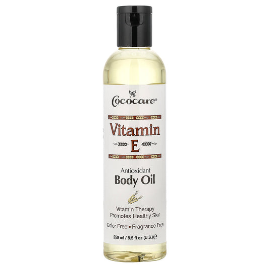 Cococare, Vitamin E Antioxidant Body Oil, Fragrance Free, 8.5 fl oz (250 ml)
