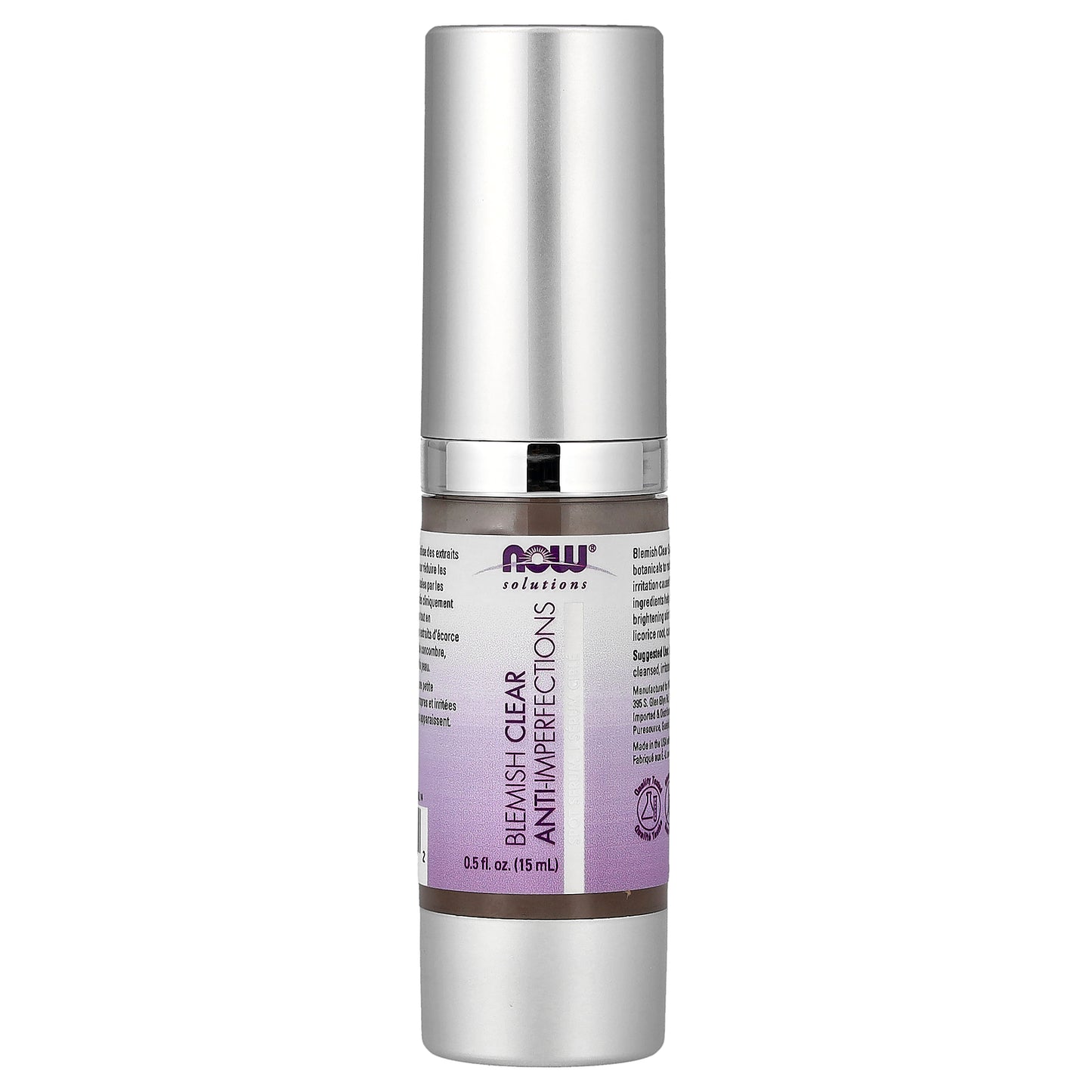 NOW Foods, Solutions, Blemish Clear Spot Serum, 0.5 fl oz (15 ml)