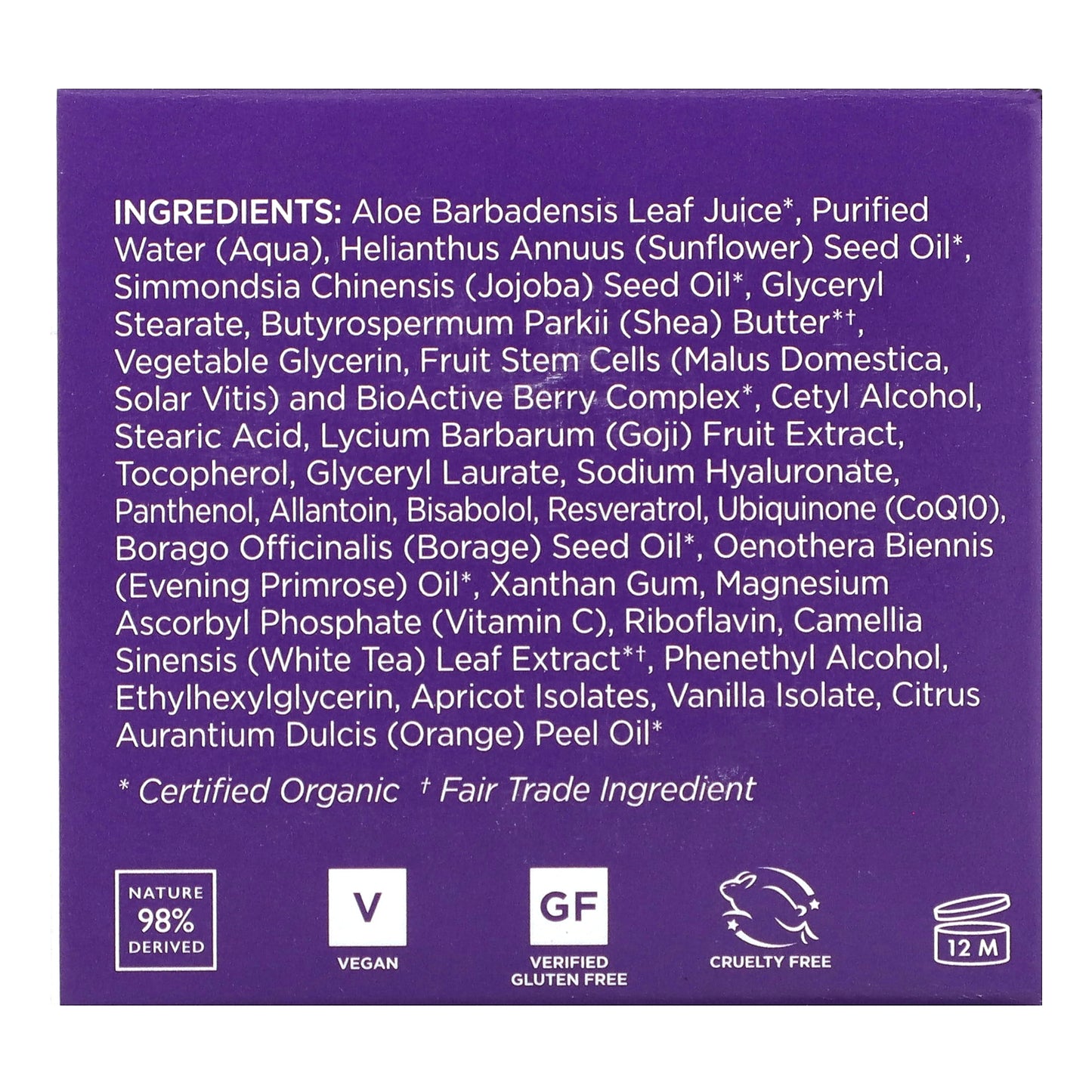 Andalou Naturals, Goji Peptide Perfecting Cream,  Age Defying, 1.7 oz (50 g)