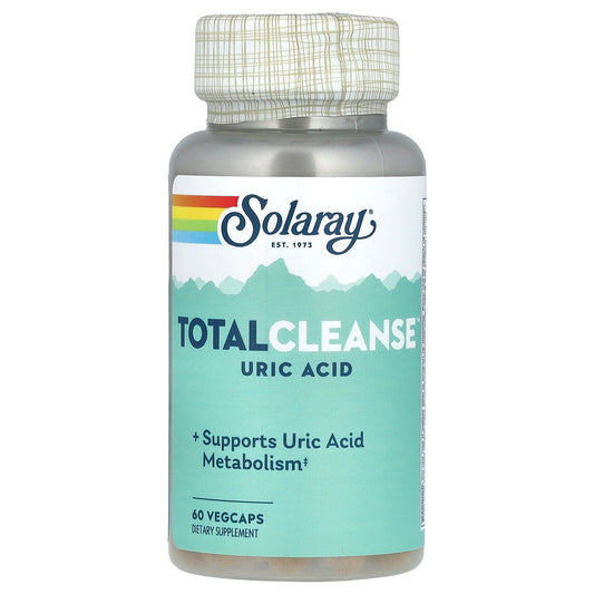 Solaray, Total Cleanse, Uric Acid, 60 VegCaps