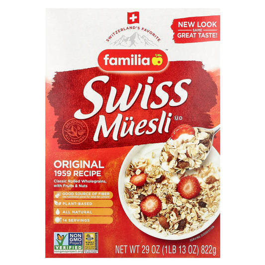 Familia, Swiss Muesli, Original 1959 Recipe, 29 oz (822 g)