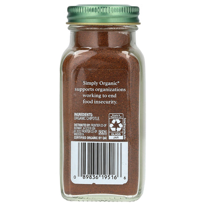 Simply Organic, Organic Chipotle Powder, 2.65 oz (75 g)