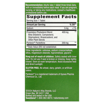 Nature's Way, Cholesterol Shield™, Phytosterol Blend , 90 Tablets