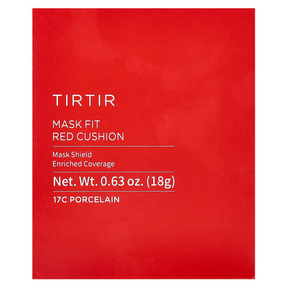 TIRTIR, Mask Fit Red Cushion, 17C Porcelain, 0.63 oz (18 g)