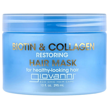 Giovanni, Biotin & Collagen Restoring Hair Mask, 10 fl oz (295 ml)