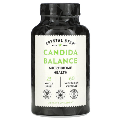 Crystal Star, Candida Balance, 60 Vegetarian Capsules